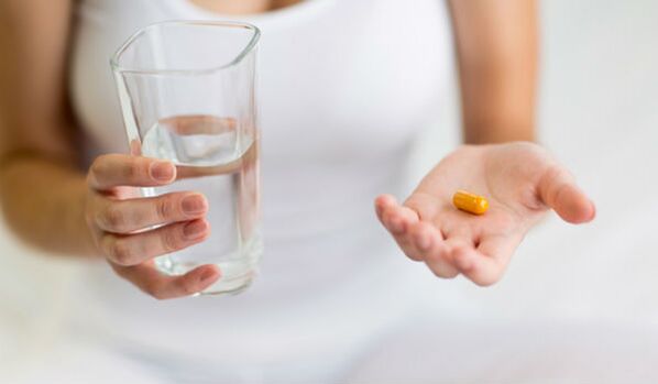 tabletten innemen om wormen te voorkomen