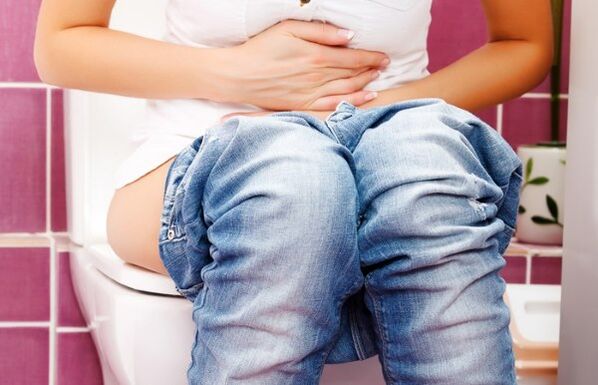 diarree bij een vrouw is een teken van parasieten